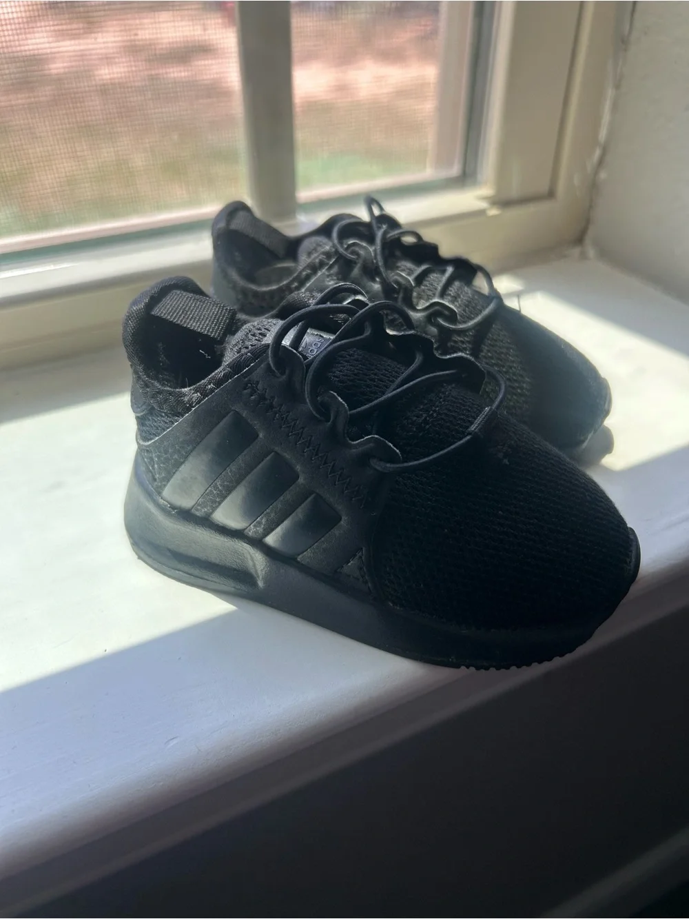 adidas Kids Black Athletic Sneakers